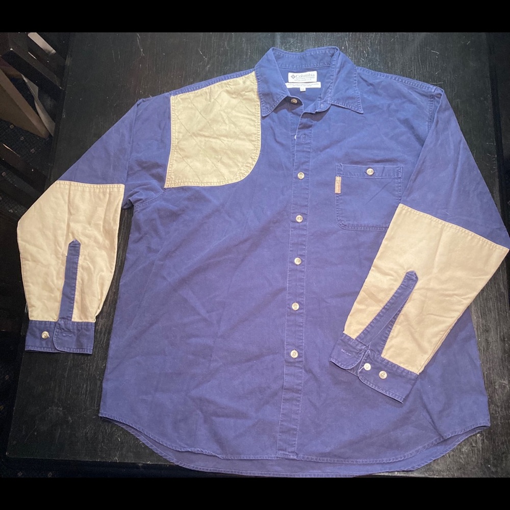 XL Columbia Long sleeve work shirt